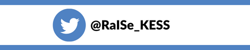 The KESS twitter handle is: @RaISe_KESS.