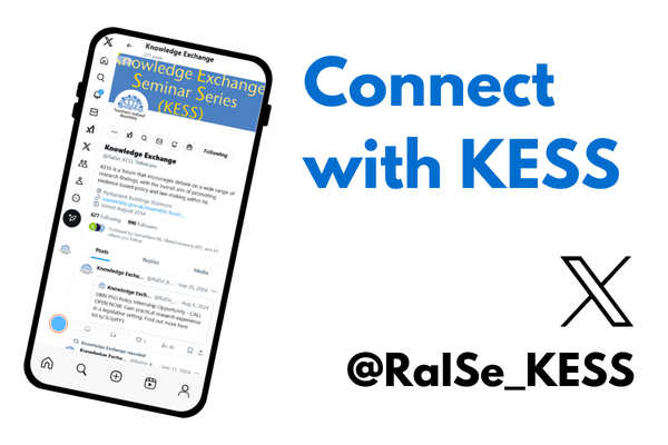 Connect with KESS on X - our handle is @RaISe_KESS