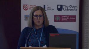 Image of Sarah Penney presenting at Seminar